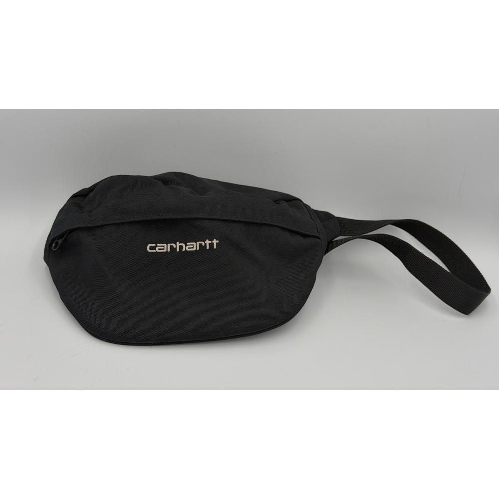 Carhartt WIP Payton Hip Bag Black Cordura Waist Pack Crossbody One Size